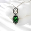 Show details for Buy Platinum Plated Zinc Alloy Pendant Necklace with Wow Elements