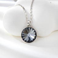 Show details for Irresistible Black Swarovski Element Pendant Necklace Direct from Factory Show details for Irresistible Black Swarovski Element Pendant Necklace Direct from Factory