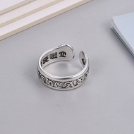 Picture of Great Value Platinum Plated Zinc Alloy Adjustable Ring with Member Discount