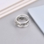 Picture of Fast Selling Platinum Plated Small Adjustable Ring from Editor Picks