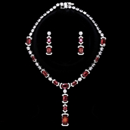 Show details for Great Cubic Zirconia Platinum Plated 2 Piece Jewelry Set Show details for Great Cubic Zirconia Platinum Plated 2 Piece Jewelry Set