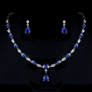 Show details for Luxury Big 2 Piece Jewelry Set for Her Show details for Luxury Big 2 Piece Jewelry Set for Her