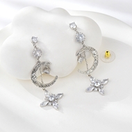 Show details for Nice Cubic Zirconia White Dangle Earrings Show details for Nice Cubic Zirconia White Dangle Earrings
