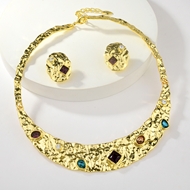 Picture of Unusual Big Zinc Alloy 2 Piece Jewelry Set