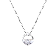 Picture of Affordable Platinum Plated 925 Sterling Silver Pendant Necklace from Trust-worthy Supplier