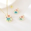 Show details for Fancy Small Zinc Alloy 2 Piece Jewelry Set