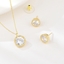 Show details for Charming White Gold Plated 2 Piece Jewelry Set As a Gift