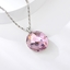 Show details for Charming Purple Zinc Alloy Pendant Necklace As a Gift