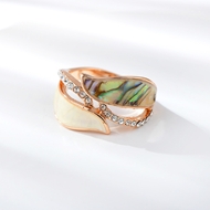 Show details for Designer Zinc Alloy Rose Gold Plated Fashion Ring with No-Risk Return Show details for Designer Zinc Alloy Rose Gold Plated Fashion Ring with No-Risk Return
