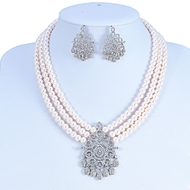 Show details for Classic Cubic Zirconia 2 Piece Jewelry Set with Beautiful Craftmanship Show details for Classic Cubic Zirconia 2 Piece Jewelry Set with Beautiful Craftmanship