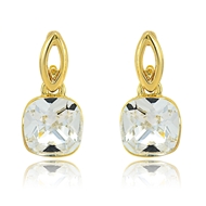 Picture of Quality Zinc Alloy Artificial Crystal Dangle Earrings