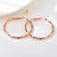 Show details for Classic Zinc Alloy Big Hoop Earrings at Great Low Price