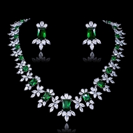 Show details for Beautiful Cubic Zirconia Big 2 Piece Jewelry Set Show details for Beautiful Cubic Zirconia Big 2 Piece Jewelry Set