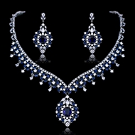 Show details for Fabulous Copper or Brass Cubic Zirconia 2 Piece Jewelry Set with Unbeatable Quality Show details for Fabulous Copper or Brass Cubic Zirconia 2 Piece Jewelry Set with Unbeatable Quality