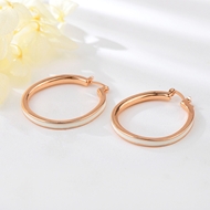 Show details for Top Enamel White Stud Earrings Show details for Top Enamel White Stud Earrings
