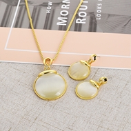 Picture of Gold Plated Casual Necklace and Earring Set with Unbeatable Quality