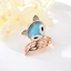 Show details for Rose Gold Plated Fox Fashion Ring Online Shopping