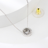 Show details for Low Cost Platinum Plated 925 Sterling Silver Pendant Necklace with Low Cost Show details for Low Cost Platinum Plated 925 Sterling Silver Pendant Necklace with Low Cost