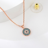 Show details for Purchase Rose Gold Plated Swarovski Element Pendant Necklace Exclusive Online Show details for Purchase Rose Gold Plated Swarovski Element Pendant Necklace Exclusive Online