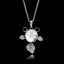 Show details for Fashion Design Brass Transparent Collar 16 OR 18 Inches