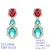 Picture of Fashion Cubic Zirconia Big Dangle Earrings