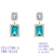 Picture of Nickel Free Gold Plated Cubic Zirconia Dangle Earrings with Easy Return