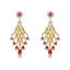 Show details for Attractive Red Copper or Brass Dangle Earrings For Your Occasions