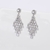 Picture of Luxury Cubic Zirconia Dangle Earrings Online Only