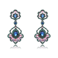 Picture of Fashionable Big Luxury Dangle Earrings