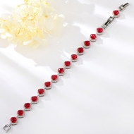 Show details for Popular Cubic Zirconia Red Fashion Bracelet Show details for Popular Cubic Zirconia Red Fashion Bracelet