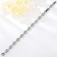 Show details for Copper or Brass Platinum Plated Fashion Bracelet from Certified Factory Show details for Copper or Brass Platinum Plated Fashion Bracelet from Certified Factory