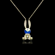 Show details for Zinc Alloy Swarovski Element Pendant Necklace in Exclusive Design Show details for Zinc Alloy Swarovski Element Pendant Necklace in Exclusive Design