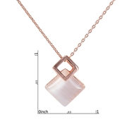 Picture of Reasonably Priced Rose Gold Plated Small 2 Piece Jewelry Set