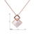 Picture of Reasonably Priced Rose Gold Plated Small 2 Piece Jewelry Set