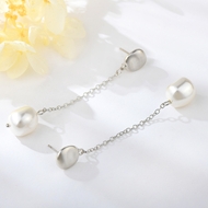 Picture of Chic Classic White Dangle Earrings at Great Low Price