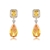 Picture of Fashion Cubic Zirconia Copper or Brass Dangle Earrings