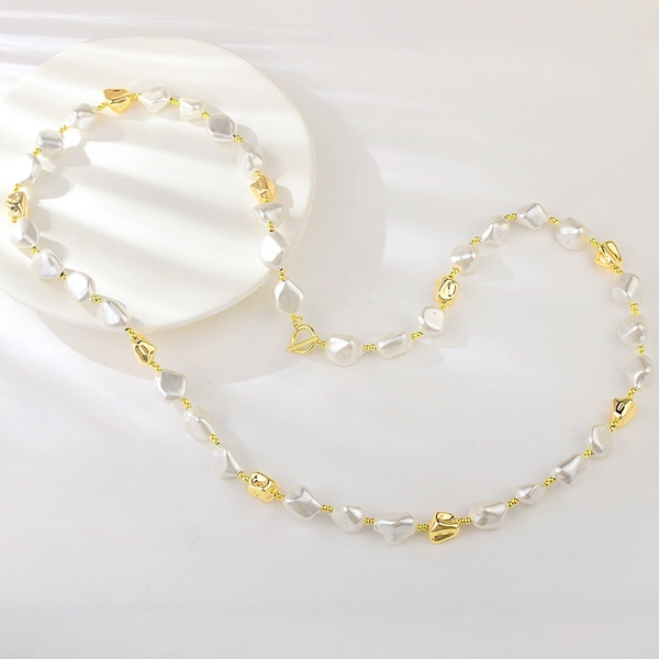 Picture of Best shell pearl Classic Long Chain Necklace