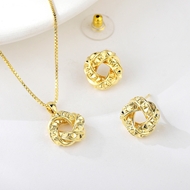 Show details for Copper or Brass Dubai 2 Piece Jewelry Set From Reliable Factory