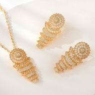 Show details for Great Value White Champagne Gold 2 Piece Jewelry Set with Full Guarantee Show details for Great Value White Champagne Gold 2 Piece Jewelry Set with Full Guarantee
