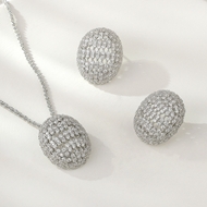 Show details for Luxury White 2 Piece Jewelry Set Online Only Show details for Luxury White 2 Piece Jewelry Set Online Only