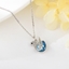 Show details for Origninal Swarovski Element swan Pendant Necklace