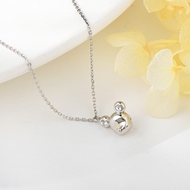 Show details for Hypoallergenic Platinum Plated 925 Sterling Silver Pendant Necklace with Easy Return Show details for Hypoallergenic Platinum Plated 925 Sterling Silver Pendant Necklace with Easy Return