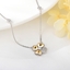 Show details for Love & Heart Small Pendant Necklace with Speedy Delivery