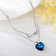 Show details for Recommended Platinum Plated Small Pendant Necklace from Top Designer Show details for Recommended Platinum Plated Small Pendant Necklace from Top Designer