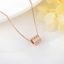 Show details for Stylish Small 925 Sterling Silver Pendant Necklace