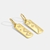 Picture of Amazing Cubic Zirconia Gold Plated Earrings