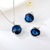 Picture of Fancy Small Blue 2 Piece Jewelry Set