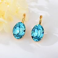 Show details for Pretty Swarovski Element Fashion Hoop Earrings Show details for Pretty Swarovski Element Fashion Hoop Earrings
