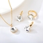 Show details for Small Zinc Alloy 3 Piece Jewelry Set with Beautiful Craftmanship