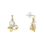 Show details for Unusual Small Gold Plated Earrings
